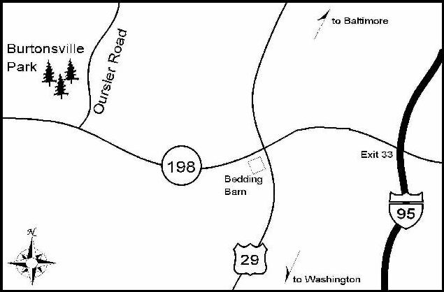 Map for Burtonsville Park